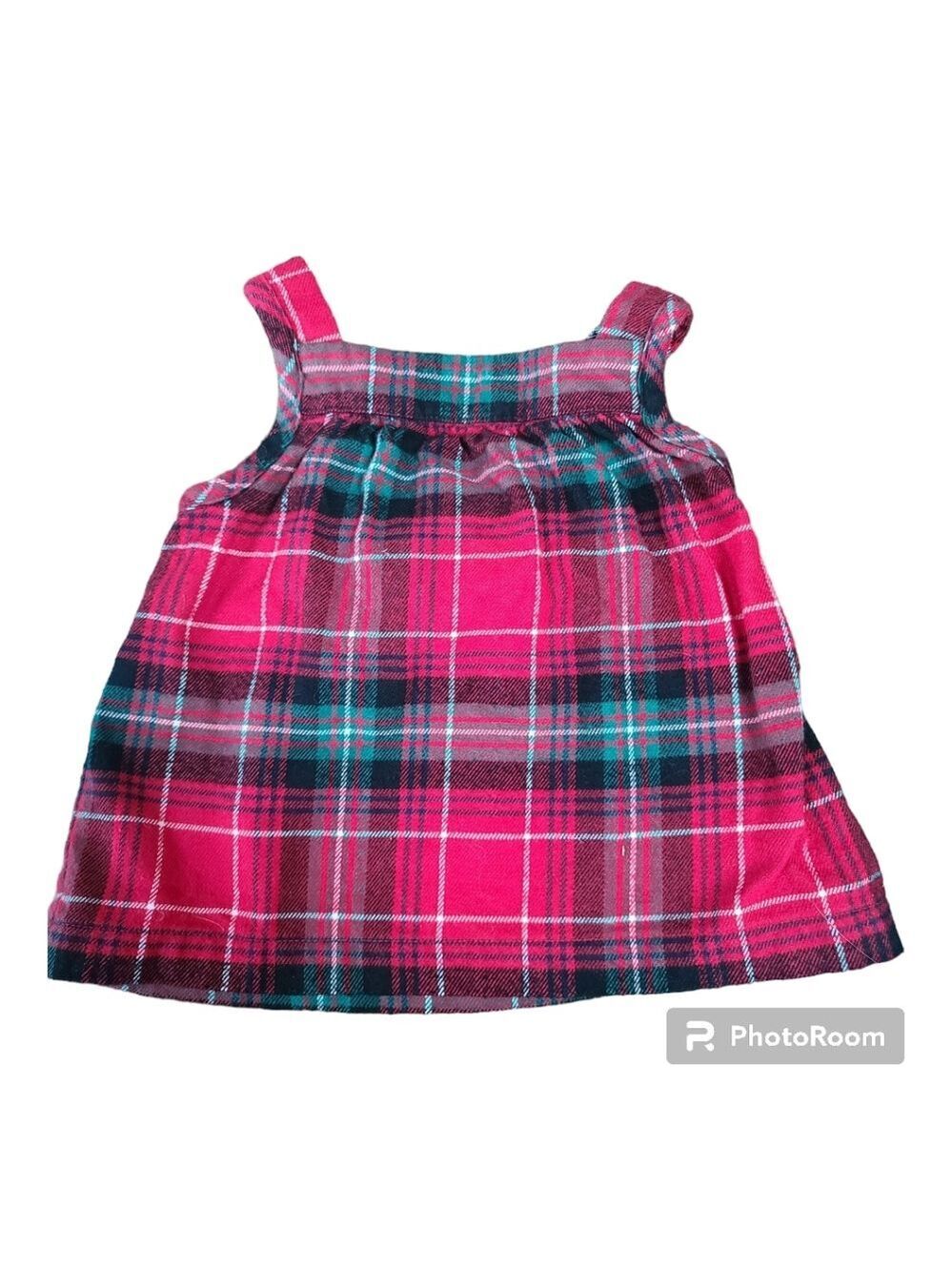 Infant girls Tartan jumper 0-3 months NWOT